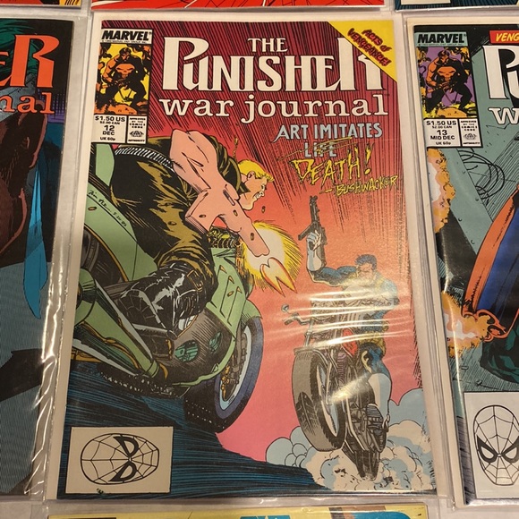 The Punisher War Journal #8-#14- 1989- Marvel Comics - Picture 6 of 8
